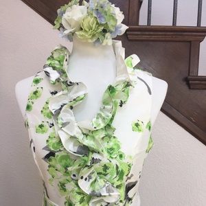 Spring ruffle dress